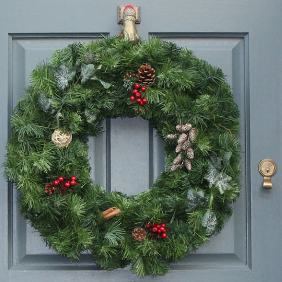 couronne de Noël